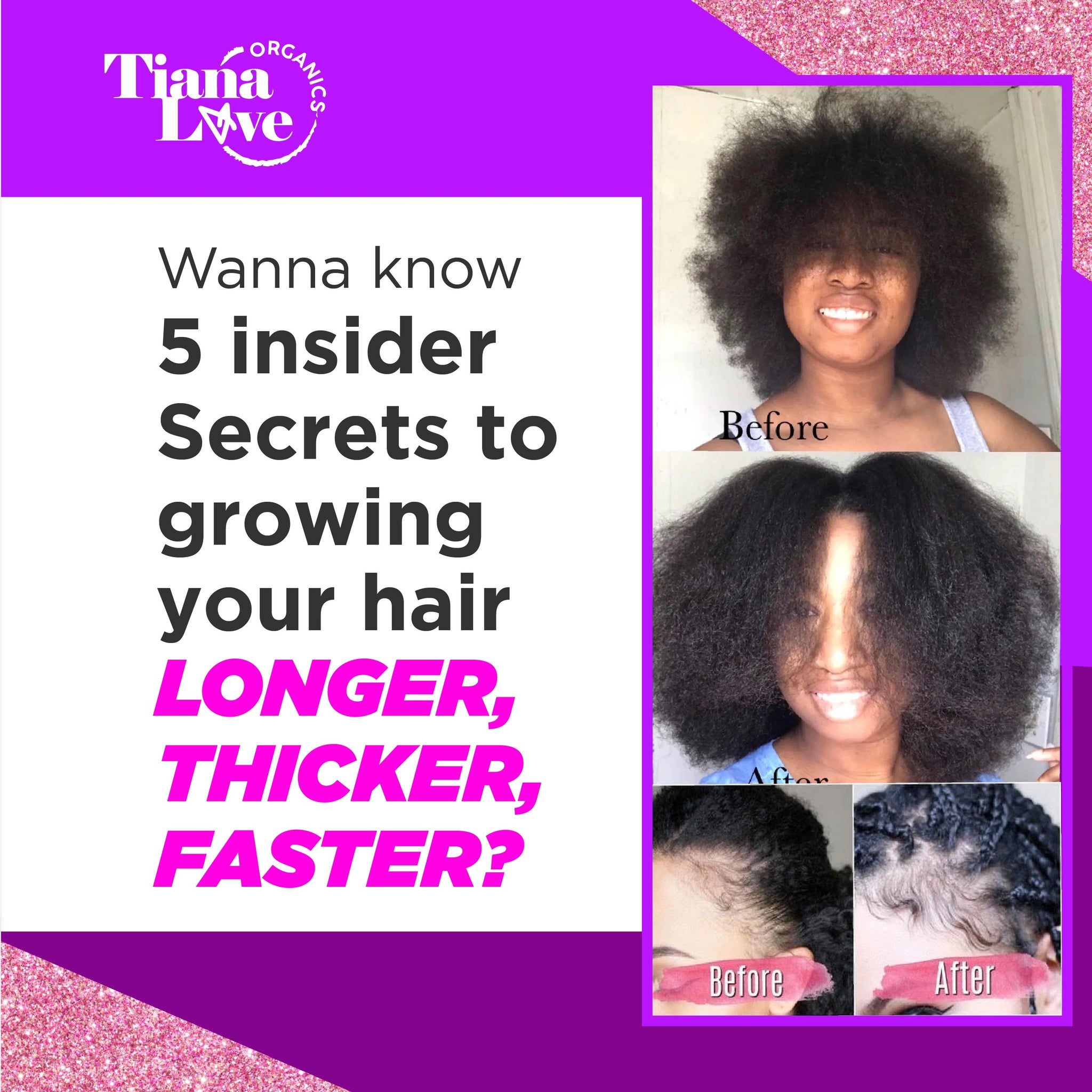 FREE E-Book: Unlock the 5 Biggest Secrets to Hair Growth